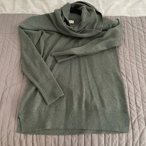 LOFT cowl neck sweater